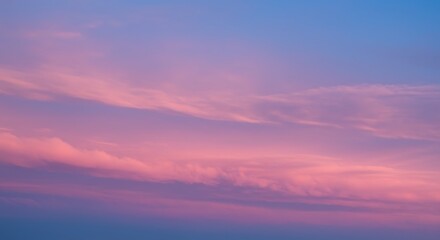 Obraz premium Roseate Hues of Twilight AI Generated