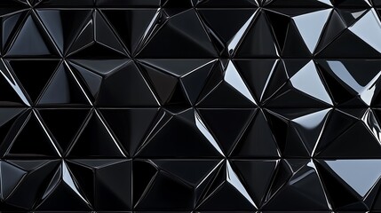 Black and White Abstract Geometric Seamless Pattern for Upholstery and Decor
