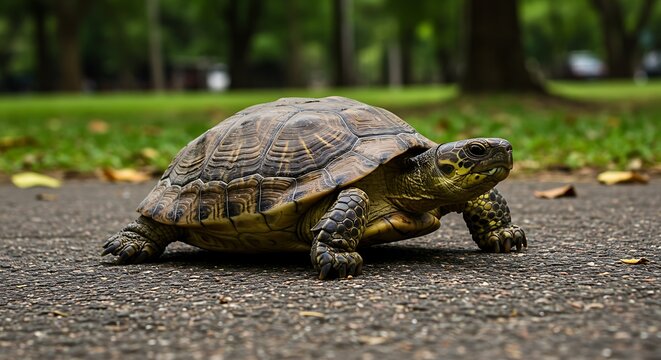 Shell Shocked Stroll AI Generated