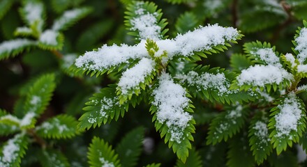 Winter's First Kiss AI Generated