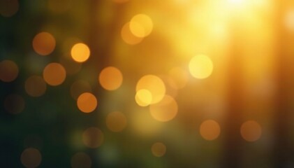 Golden light bokeh, soft focus, abstract blur, luxury, defocused