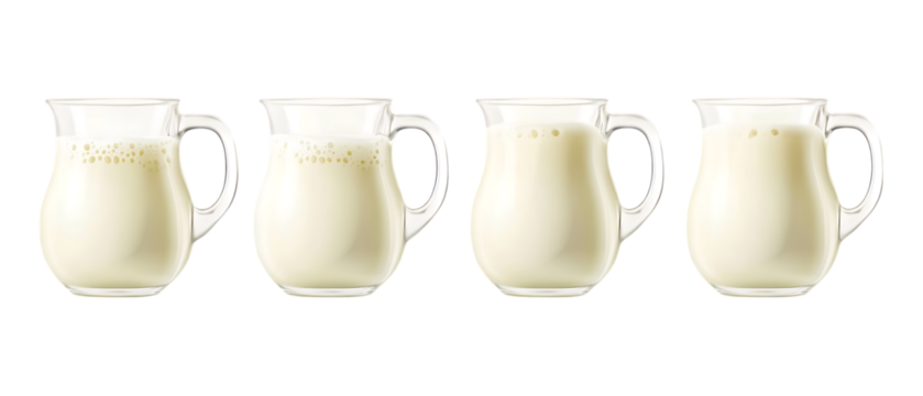 Pack of Buttermilk Against Transparent Background for Culinary Branding, Baking Promotion, or Dairy Product Design Projects