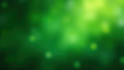 Obraz premium Swirling green and black bokeh, hazy atmospheric blur, background, texture, smooth