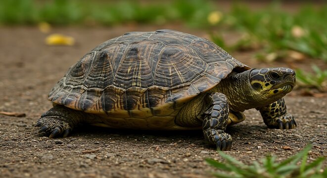 Shell-Shocked Stroll AI Generated