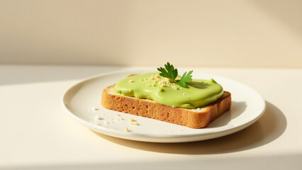 Cream Industrial Loft: Classic Daylight Avocado Toast