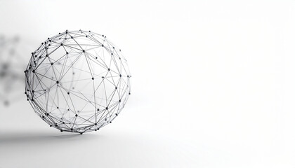 シルバーグレーの近未来回路デザイン