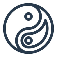 Yin Yang Balance Symbol