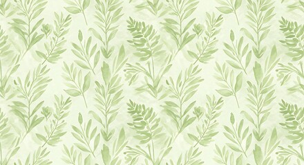Whispers of Springtime Greens AI Generated