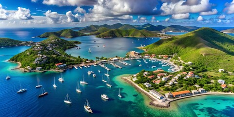 British Virgin Islands Aerial