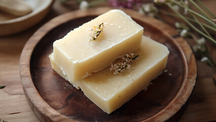 This firm and flavorful cheese block delivers a rich taste and smooth texture, making it an ideal product to feature in your next advertisement.