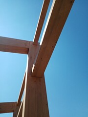 struttura in legno lamellare