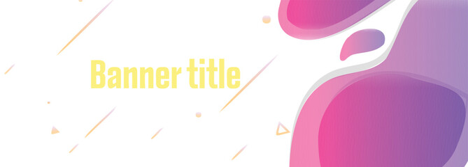 Obraz premium illustration of an abstract cover letter with a title, featuring creative shapes, colors, and modern design elements, symbolizing professionalism and creative presentation in a sleek layout