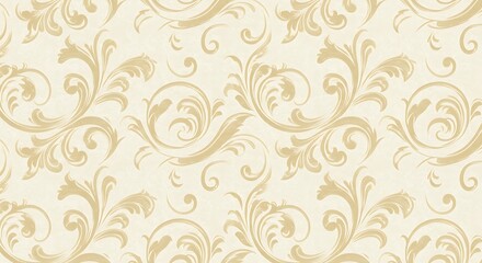 Golden Filigree Dreams AI Generated