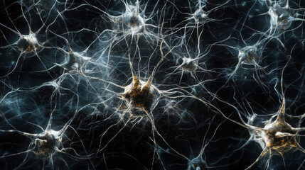 In a symphony of interconnected nodes, neurons, the fundamental building blocks of the brain, meticulously connect, forming intricate networks that transmit information, shaping the mind's intricate 