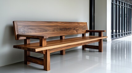 Elegant minimalist bench for contemporary interiors modern furniture photography & aesthetic appeal