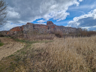 Bobrowniki Castle Ruins, Poland.