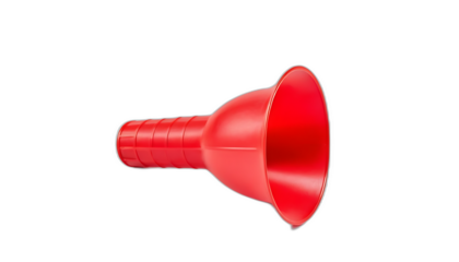 인체공학적 손잡이의 대형 플라스틱 깔때기,AI 생성