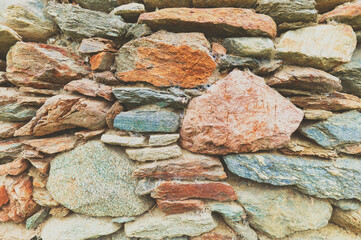 Stone wall detail