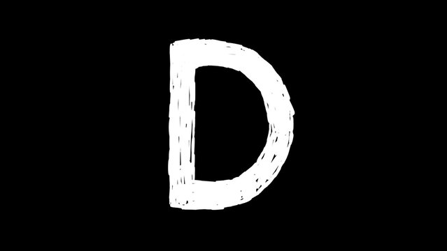 Letter D