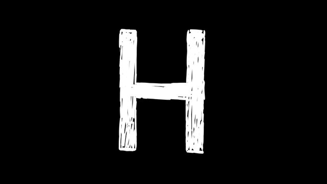 Letter H