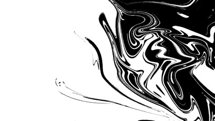 Monocolor alcohol ink marbling raster background. Liquid waves and stains minimalistic illustration.