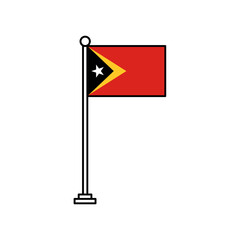 National Flag of Timor-Leste