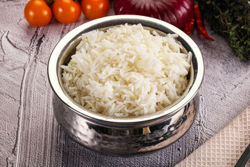 Indian cuisine Steamed basmati rice