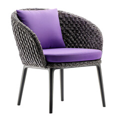 Elegant purple outdoor dining set png balcony table png alfresco dining png elegant patio set png colorful furniture png transparent background image