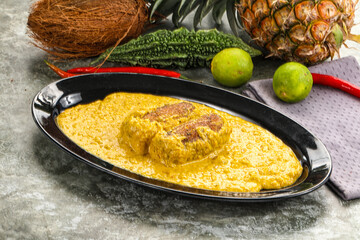 Indian cuisine - Malai kofta with gravy
