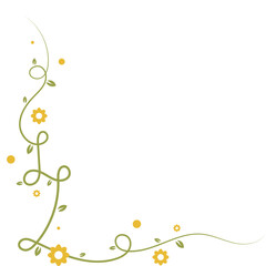 Obraz premium Spring Flower Corner