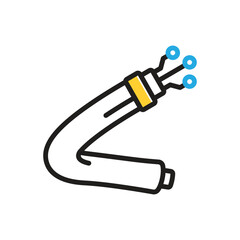 Multi color icon for fiber