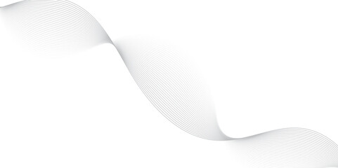 Modern Wave Line Pattern in Abstract Style on Transparent Background – Versatile Vector Illustration for Use in Technology Solutions, IT Services, Engineering Reports, and Data-Driven Projects