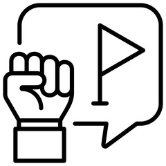 Advocacy Outline Icon