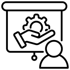 Onboarding Outline Icon