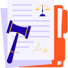 Legal Document Illustration