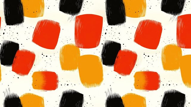 Abstract Brushstroke Loop Animation Background