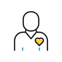 Multi color icon for behavior