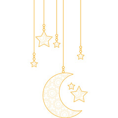 Moon Islamic Decoration