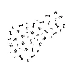 Paw Bones Pattern