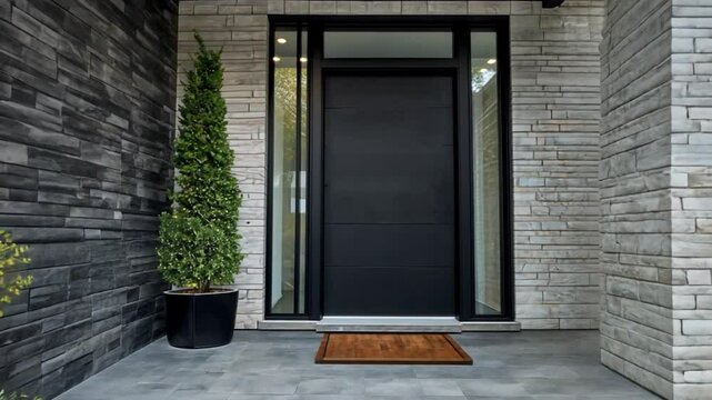 Modern house exterior