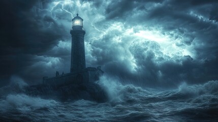 Stormy Lighthouse