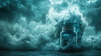 Fototapeta premium Storm Contained