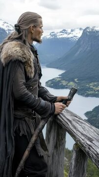 Slav chronicle: Viking seafarer, warrior journey, brave individual, Scandinavian force, medieval voyager, Varangian endeavor, Normanni trek, bold passage, ancient mariner