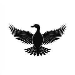 Obraz premium Soaring Duck