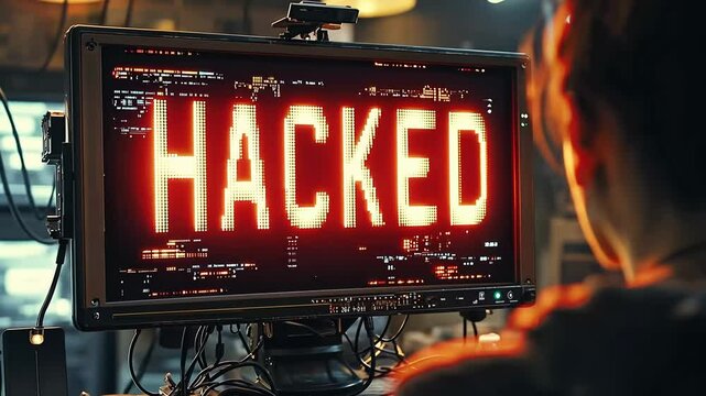 Hacked illustration