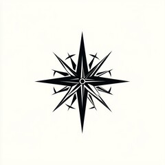 Obraz premium Stylized Compass Rose