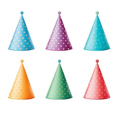 set of christmas trees