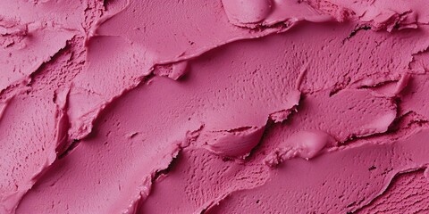 Gelato creamy italian style ice cream close up textured background blueberry flavor.AI Generative.