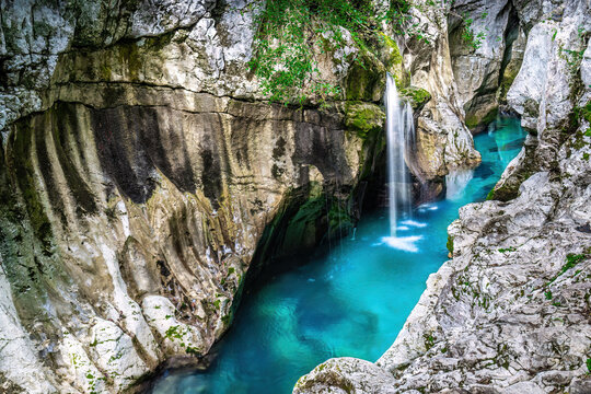 Velika korita Soče, Great Canyon of Soca