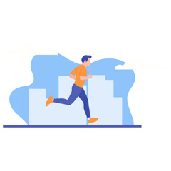 Jogging Illustration
